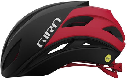 Giro Eclipse Spherical Road Helmet - Matt Black-White-Red