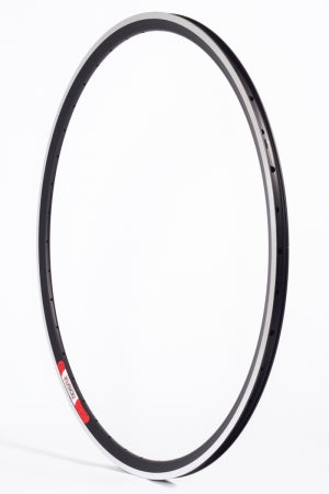 Velocity Fusion 700c Road Rim - Black-Silver