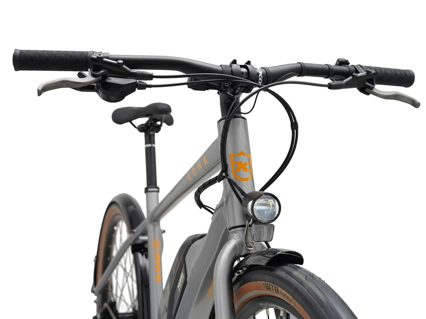 Kona Dew-E 650b - Gloss Metallic Dark Faux Raw
