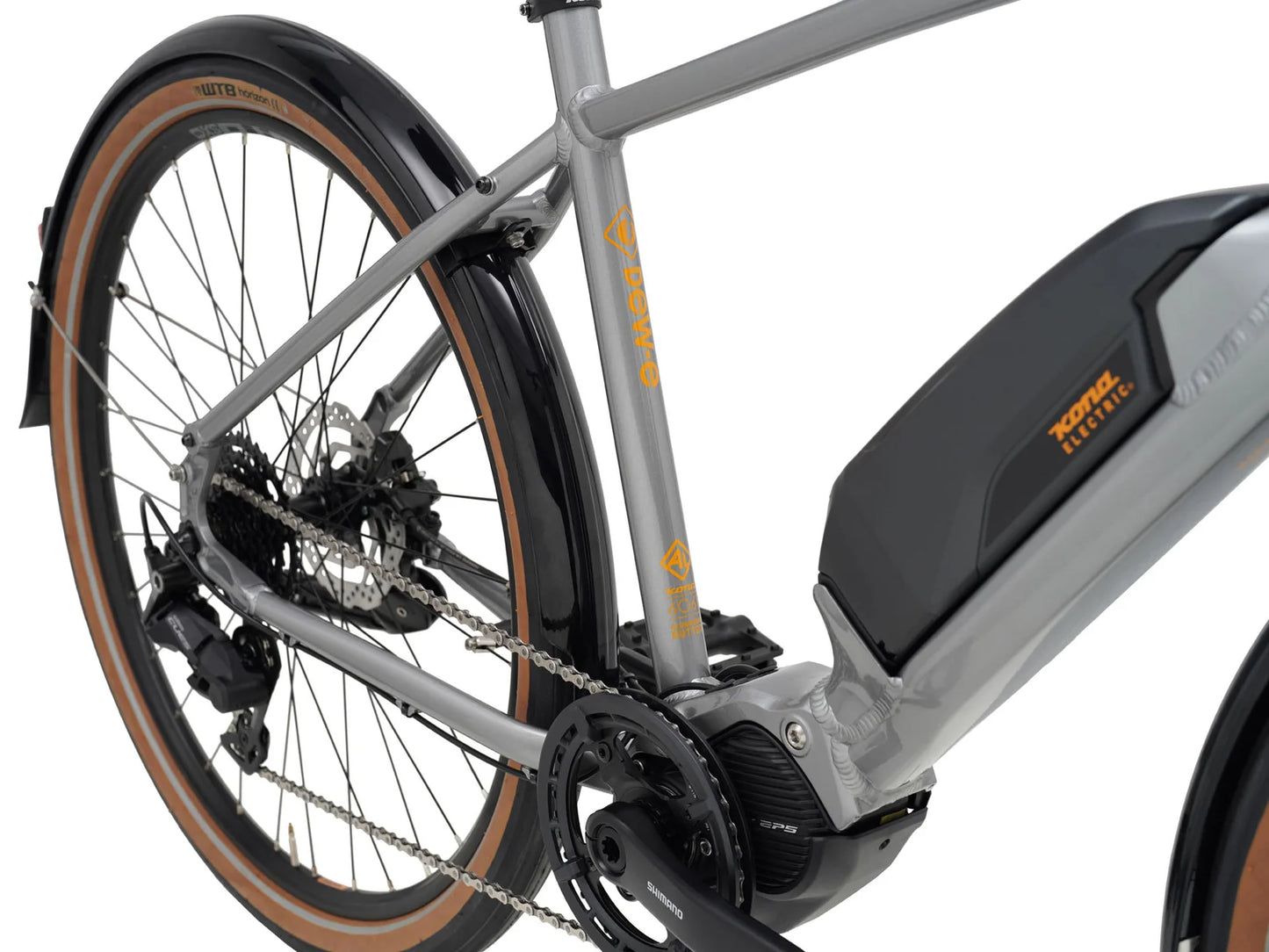 Kona Dew-E 650b - Gloss Metallic Dark Faux Raw