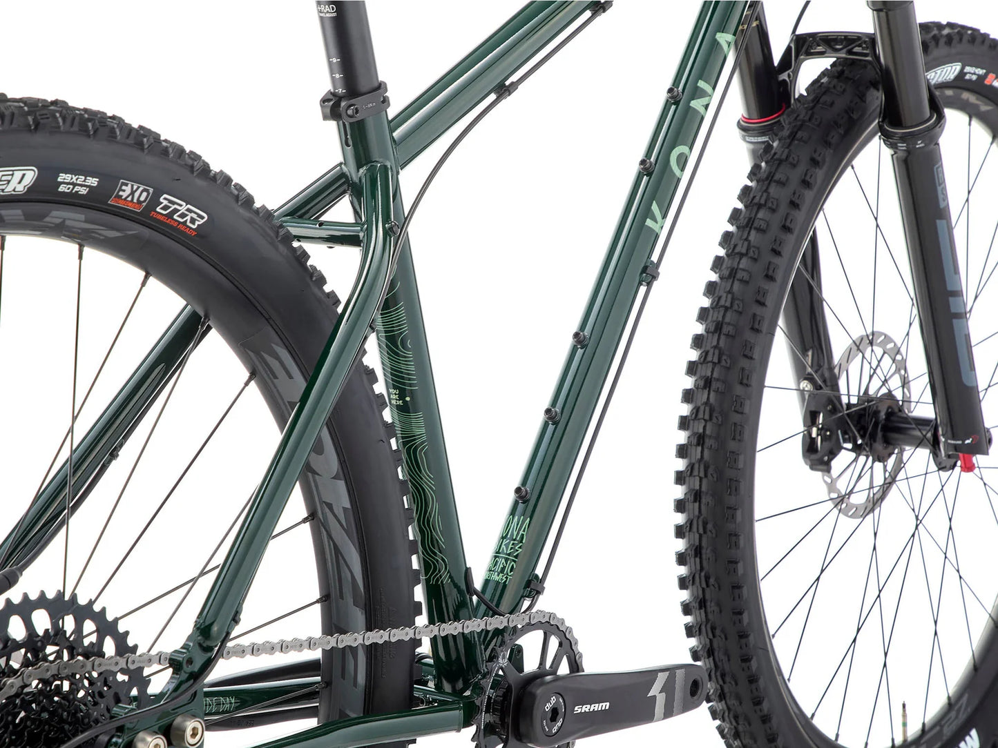 Kona LBF 29 - SRAM - Gloss Emerald