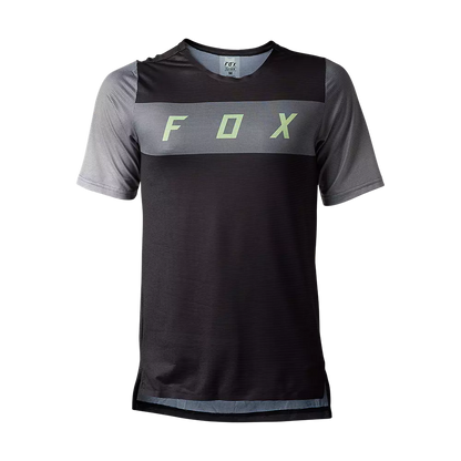 Fox Racing Flexair Short Sleeve MTB Jersey - Arcadia - Black
