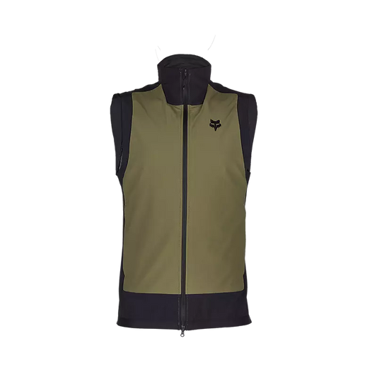 Fox Racing Defend Fire Alpha Cycling Vest - Olive Green