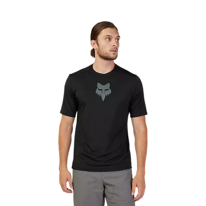 Fox Racing Ranger Short Sleeve MTB Jersey - Lab Head - Black