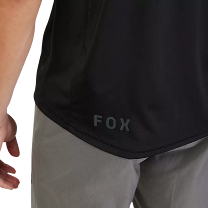 Fox Racing Ranger Short Sleeve MTB Jersey - Lab Head - Black