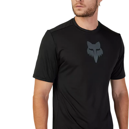 Fox Racing Ranger Short Sleeve MTB Jersey - Lab Head - Black