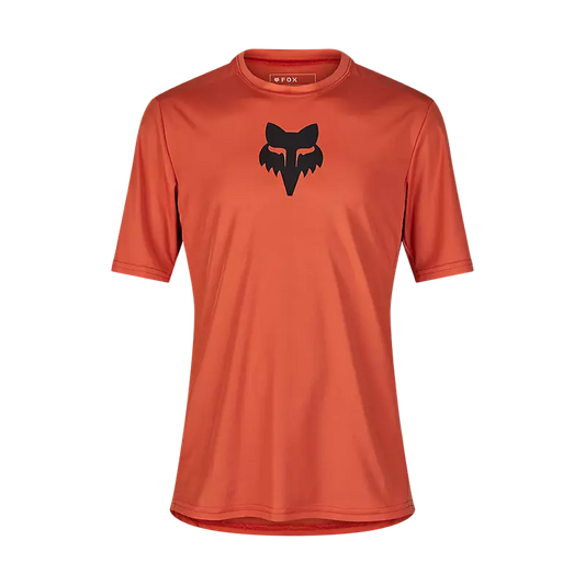 Fox Racing Ranger Short Sleeve MTB Jersey - Lab Head - Atomic Orange