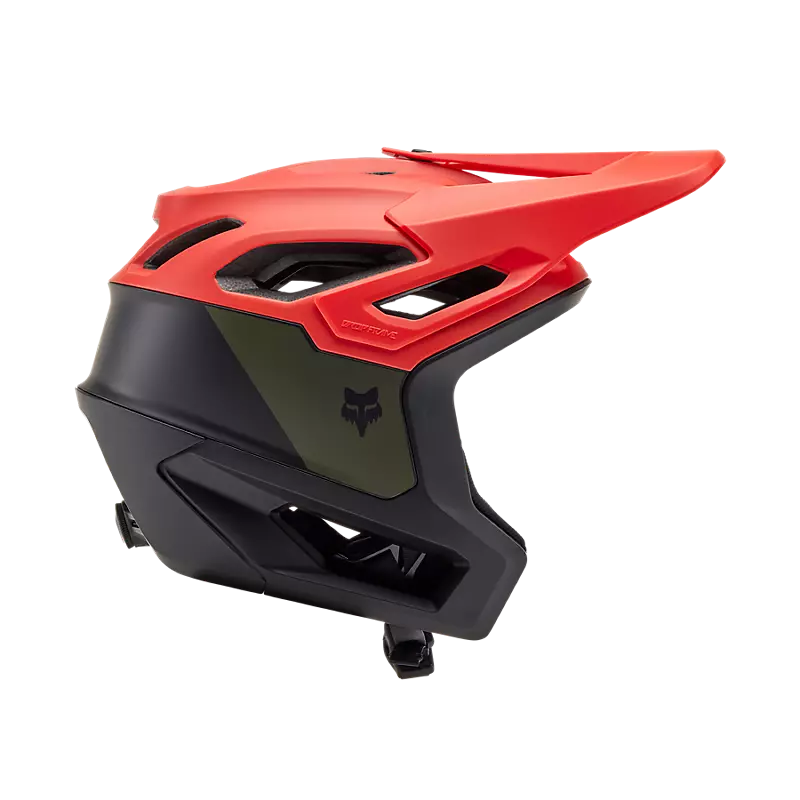 Fox Racing Dropframe Pro MTB Helmet - NYF - Orange Flame