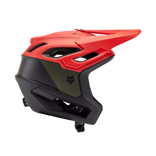 Fox Racing Dropframe Pro MTB Helmet - NYF - Orange Flame