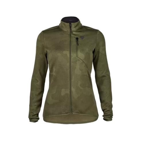Fox Racing Ranger Midlayer Full-Zip Jacket - Womens - Olive Green