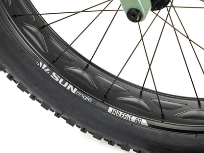 Kona Woo 26 Fat Bike - Metallic Green - 2025