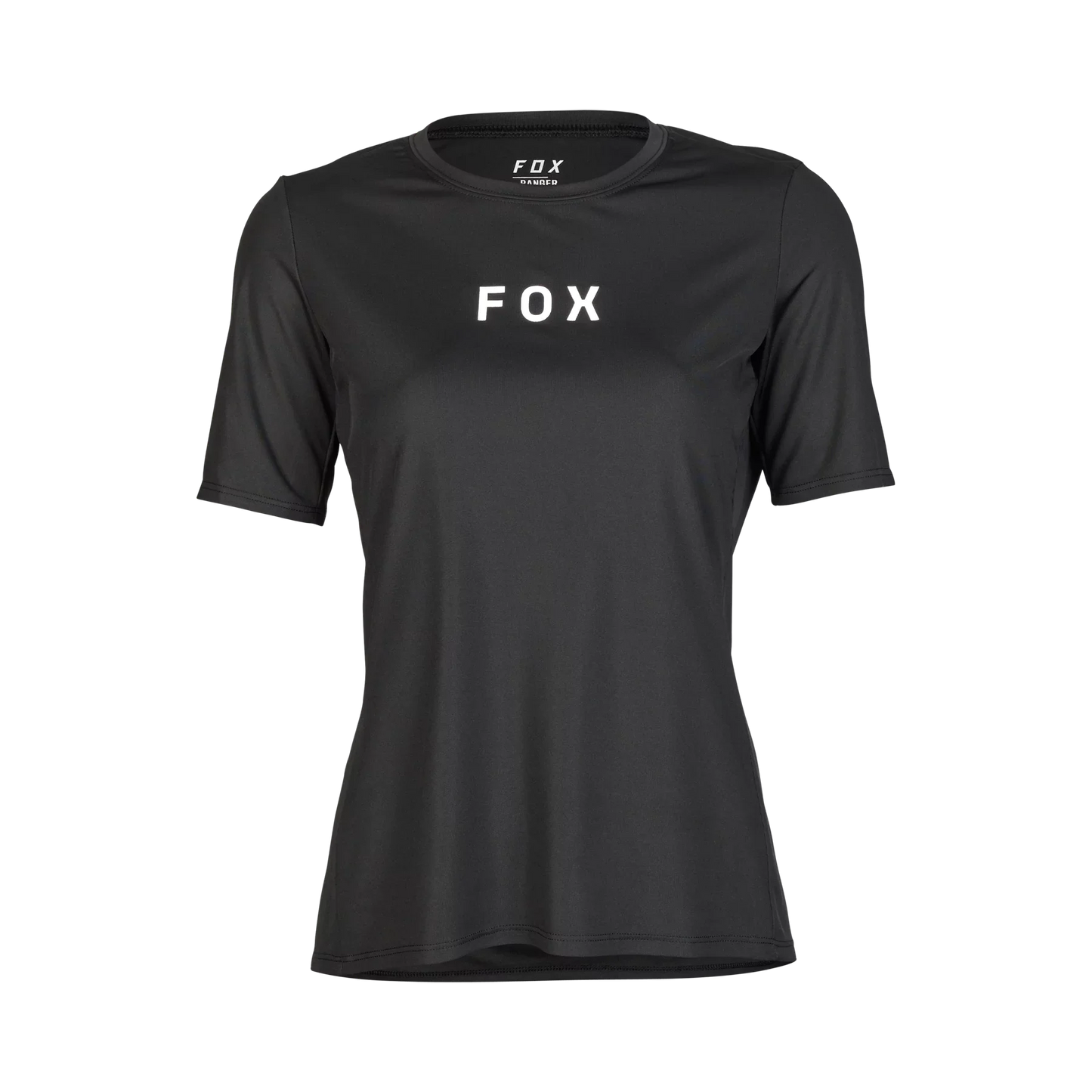 Fox Racing Ranger Short Sleeve MTB Jersey - Wordmark - Womens - Black
