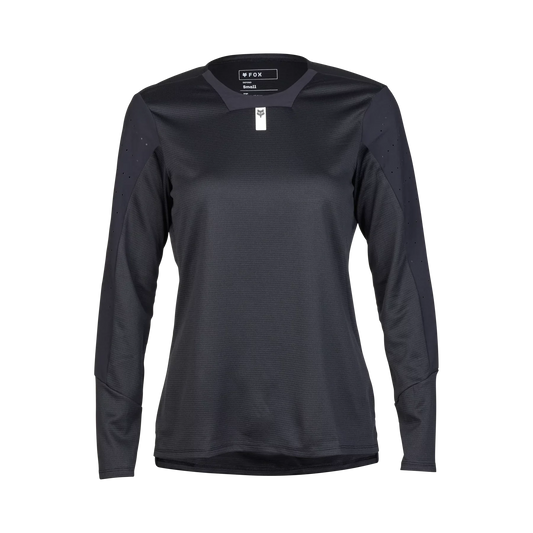 Fox Racing Defend Long Sleeve MTB Jersey - Womens - Black