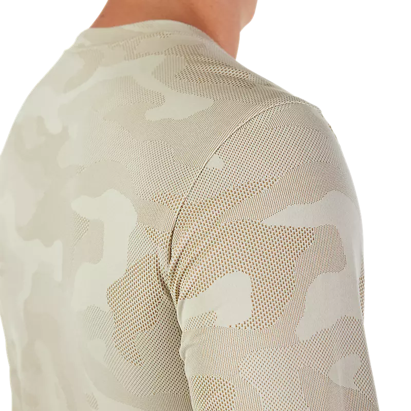 Fox Racing Ranger Tru Dri Long Sleeve MTB Jersey - Cream - S25
