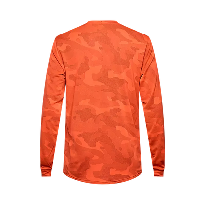 Fox Racing Ranger Tru Dri Long Sleeve MTB Jersey - Blood Orange