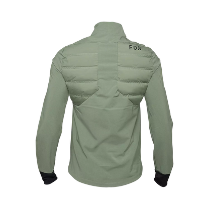 Fox Racing Flexair Fire Hybrid Cycling Jacket - Moss