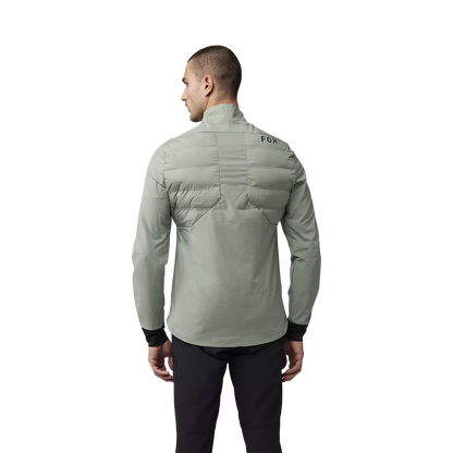 Fox Racing Flexair Fire Hybrid Cycling Jacket - Moss