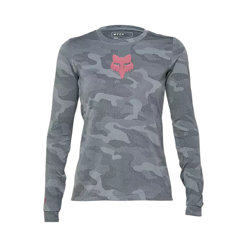 Fox Racing Ranger Tru Dri Long Sleeve MTB Jersey - Womens - Cool Gray