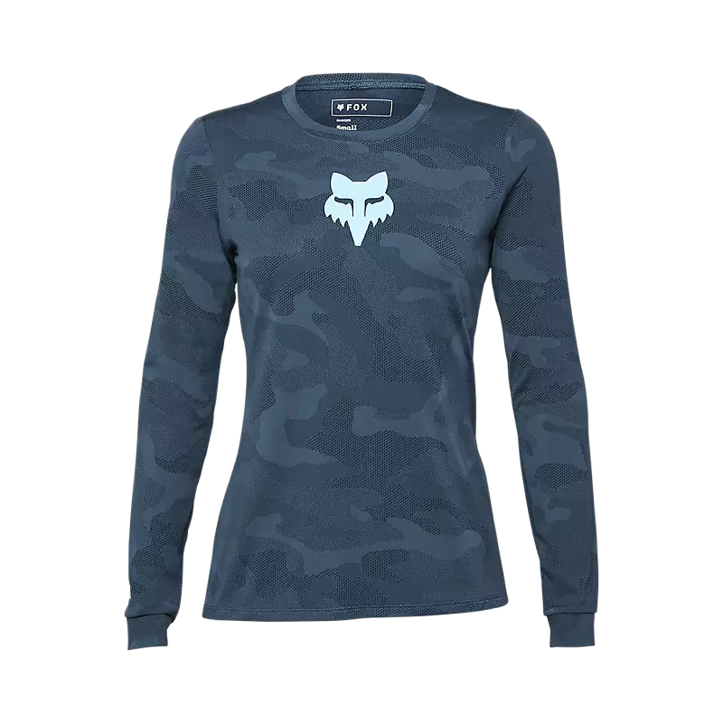 Fox Racing Ranger Tru Dri Long Sleeve MTB Jersey - Womens - Dark Vintage - 2024