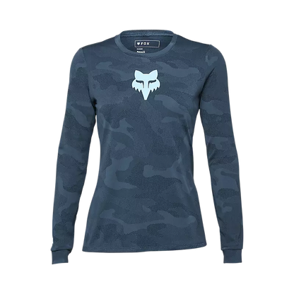 Fox Racing Ranger Tru Dri Long Sleeve MTB Jersey - Womens - Dark Vintage - 2024