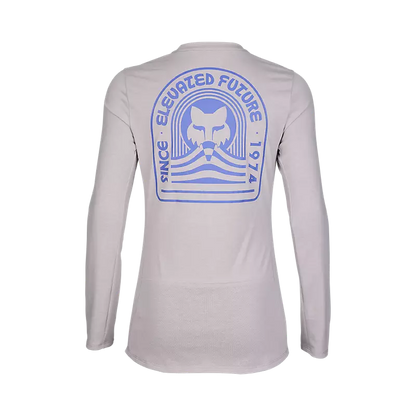 Fox Racing Ranger Dri Release Long Sleeve MTB Jersey - Womens - Gray-Light Gray