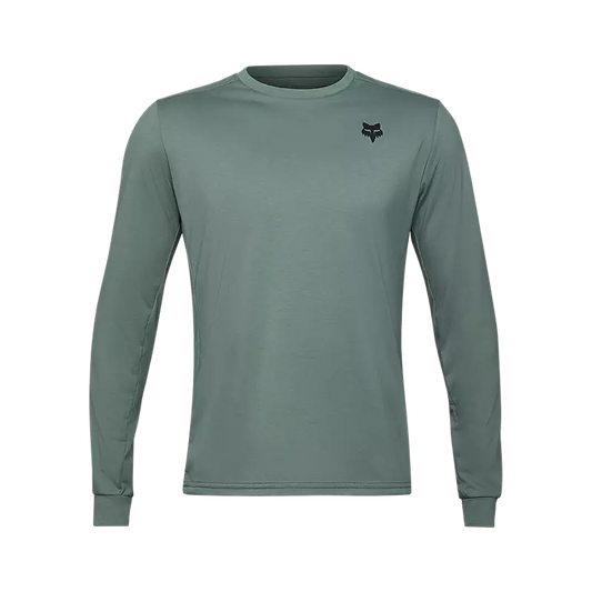 Fox Racing Ranger Dri Release Mid Long Sleeve MTB Jersey - Hunter Green