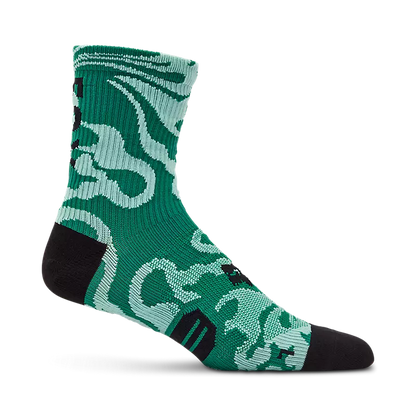 Fox Racing 6" Ranger Sock - Frequency - Pine