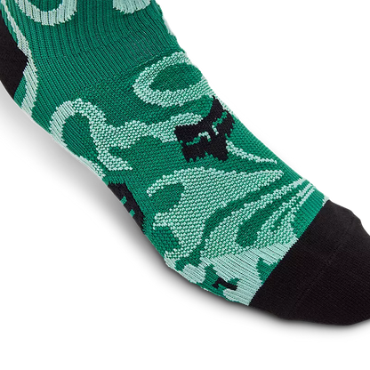 Fox Racing 6" Ranger Sock - Frequency - Pine