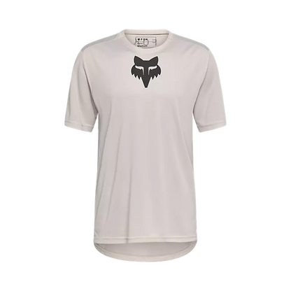 Fox Racing Ranger Short Sleeve MTB Jersey - Fox Head - Vintage White