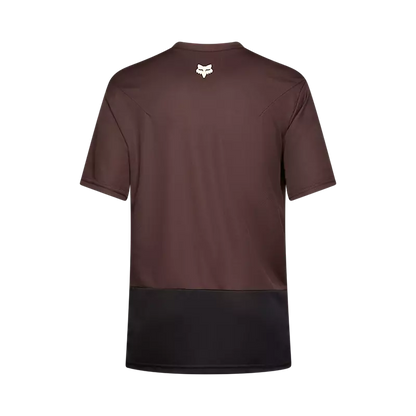 Fox Racing Ranger Short Sleeve MTB Jersey - Wordmark - Cocoa