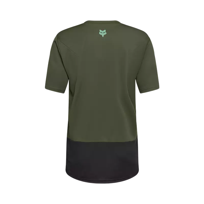 Fox Racing Ranger Short Sleeve MTB Jersey - Wordmark - Dark Sage