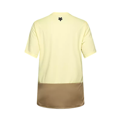 Fox Racing Ranger Short Sleeve MTB Jersey - Wordmark - Lemonade