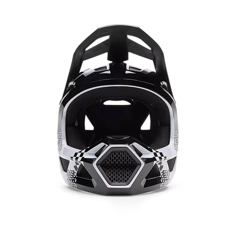 Fox Racing Rampage Full Face Helmet - Digi Image - Youth - Black-White