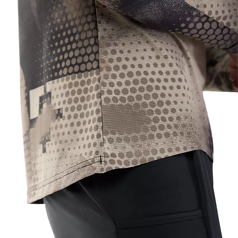 Fox Racing Flexair Ascent Long Sleeve MTB Jersey - Pulse - Sand