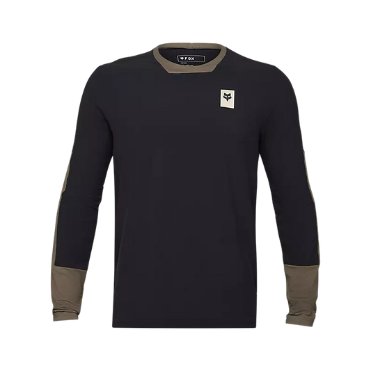 Fox Racing Defend Thermal Long Sleeve MTB Jersey - Ash