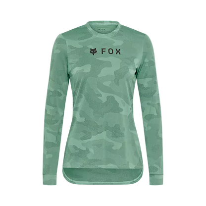 Fox Racing Ranger Tru Dri Long Sleeve MTB Jersey - Womens - Pine