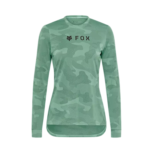 Fox Racing Ranger Tru Dri Long Sleeve MTB Jersey - Womens - Pine