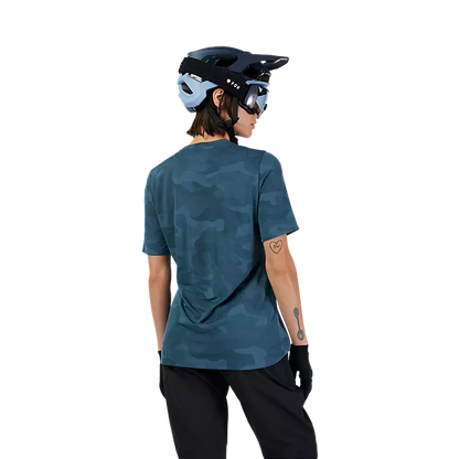 Fox Racing Ranger Tru Dri Short Sleeve MTB Jersey - Womens - Dark Vintage