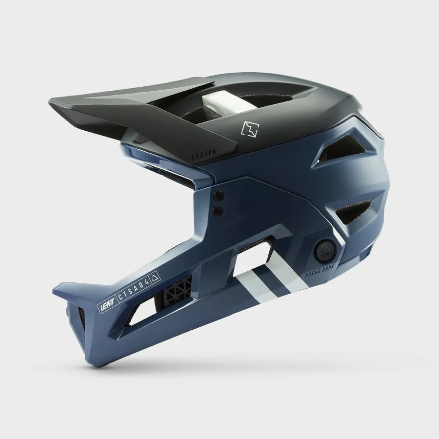 Leatt MTB Enduro 3.0 Full Face Helmet - Midnight Blue