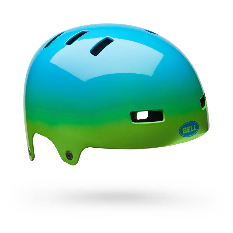 Bell Span BMX Helmet - Blue-Retina Plunge