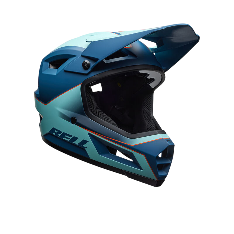 Bell Sanction 2 DLX MIPS Full Face Helmet - Crux Matte Blue
