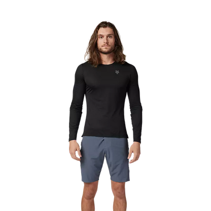 Fox Racing Flexair Ascent Long Sleeve MTB Jersey - Black
