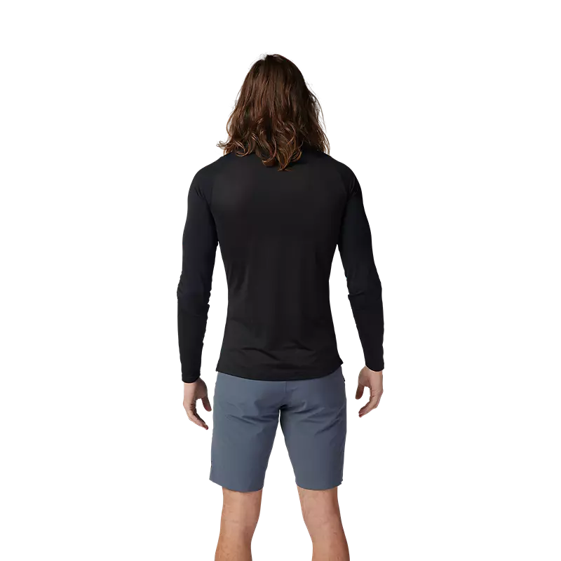 Fox Racing Flexair Ascent Long Sleeve MTB Jersey - Black
