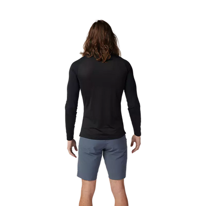 Fox Racing Flexair Ascent Long Sleeve MTB Jersey - Black