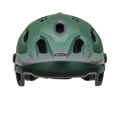 Bell Super DH Spherical Full Face Helmet - Matt Green-Gray