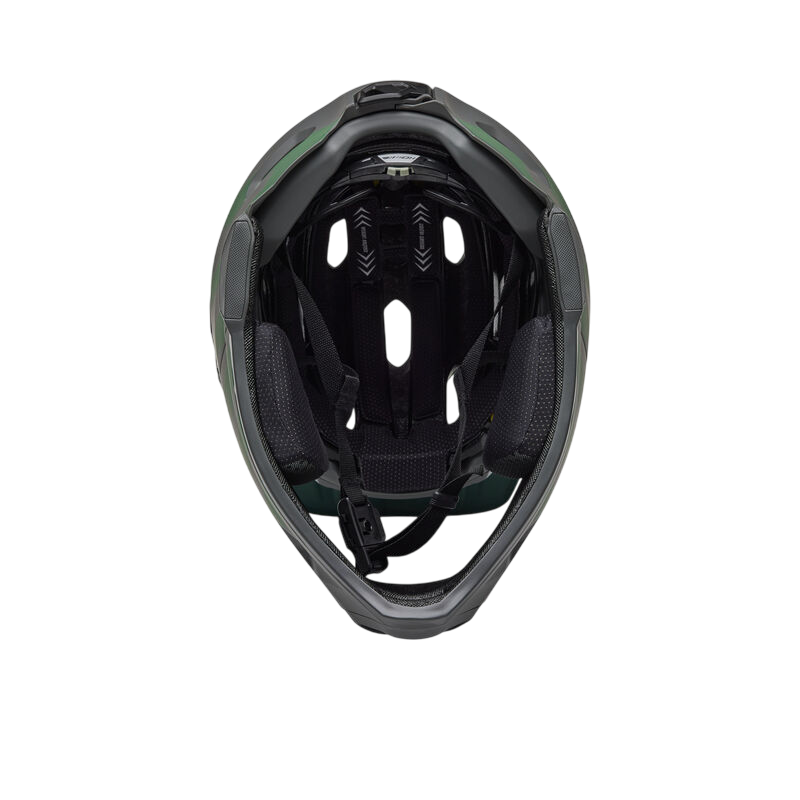 Bell Super DH Spherical Full Face Helmet - Matt Green-Gray