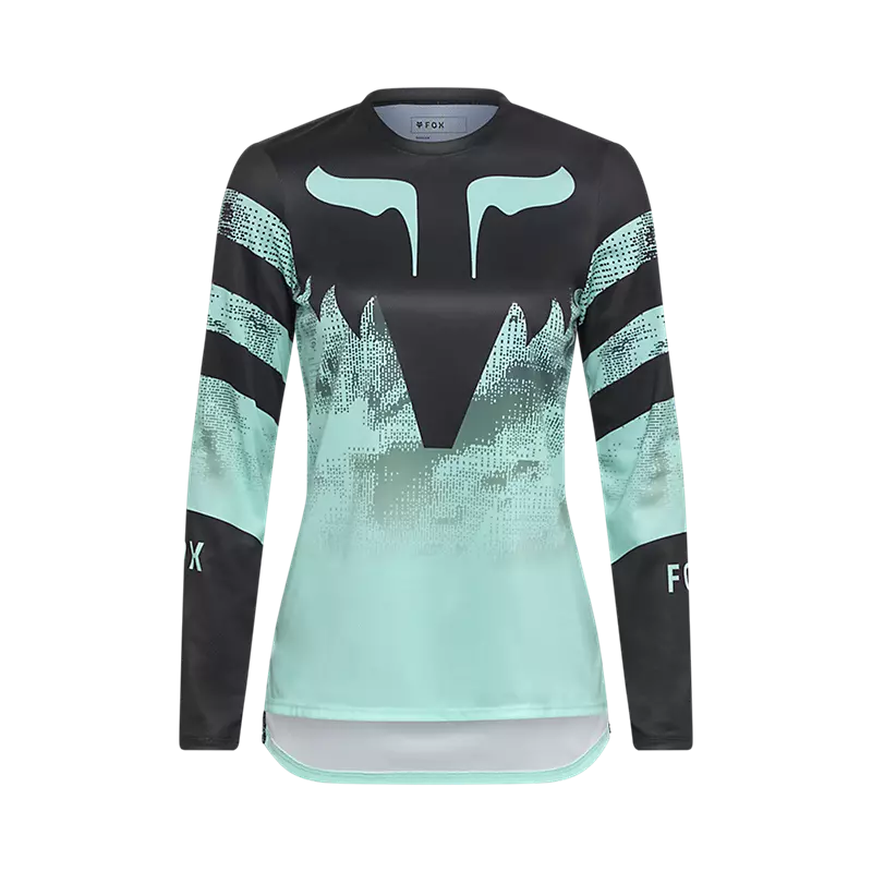 Fox Racing Ranger Long Sleeve MTB Jersey - Womens - Kairos - Turquoise