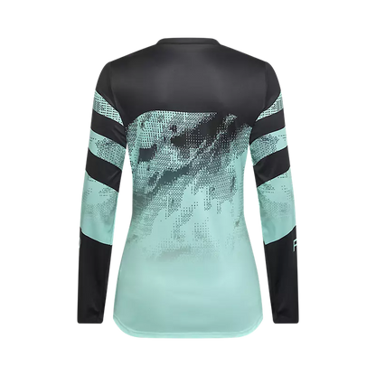 Fox Racing Ranger Long Sleeve MTB Jersey - Womens - Kairos - Turquoise