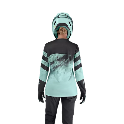 Fox Racing Ranger Long Sleeve MTB Jersey - Womens - Kairos - Turquoise