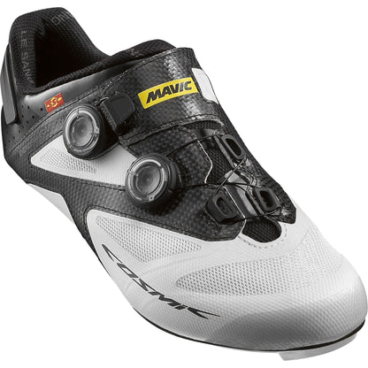 Mavic Cosmic Ultimate II Road Shoe - White-Black White - Black - Black US 5.5 